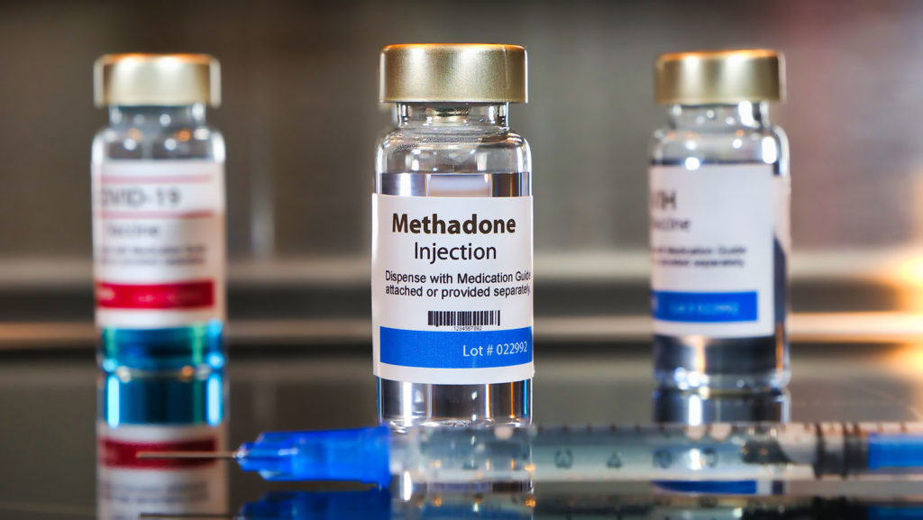 Methadone injection